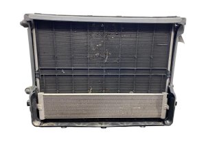 2016-2022 BMW 740i Automatic Transmission Oil Cooler Radiator and Fan Assembly - Front (Used OEM)
