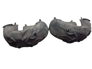 2019-2021 Porsche Macan Inner Fender Liner Set - Rear, Right (Passenger) (Used OEM)