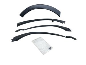 2023-2026 Honda CR-V Gray Rearward Wheel Opening Molding Set - Rear, Left (Driver) (Used OEM)