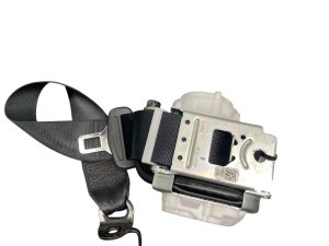 2024-2026 Tesla Cybertruck Black Seat Belt Assembly - Rear, Right (Passenger) (Used OEM)