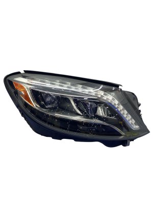 2014-2017 Mercedes-Benz S320 LED Intelligent Light System Headlight Assembly with Night Vision - Front, Right (Passenger) (Used OEM)