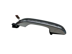 2021-2025 Chevrolet Suburban Black Exterior Door Handle with Chrome Insert - Rear, Right (Passenger) (Used OEM)