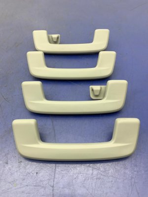 2019-2023 Audi Q8 e-tron Gray Interior Overhead Grab Bar Set (Used OEM)
