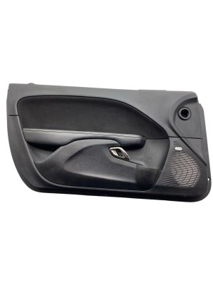 2015-2019 Dodge Challenger Black Door Interior Trim Panel - Front, Left (Driver) (Used OEM)