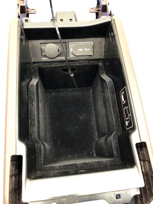 2016-2022 Lexus RX450h Brown Center Console Storage Tray Compartment Box (Used OEM)
