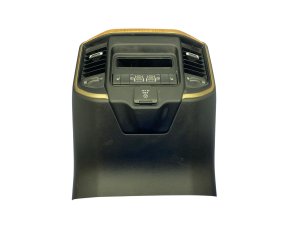 2021-2024 Ram 1500 Brown Center Console Trim Panel with Air Vent and USB - Rear (Used OEM)