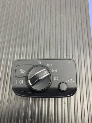 2017-2020 Audi A3 Headlight Control Switch Panel - Front (Used OEM)