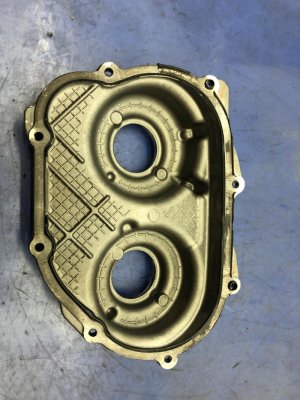 2019-2021 Audi A6 Upper Timing Cover - Left (Driver) (Used OEM)
