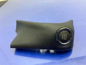 2013-2017 Lexus LS460 Black Dash Cover Trim Panel with Engine Start Stop Switch - Front (Used OEM)