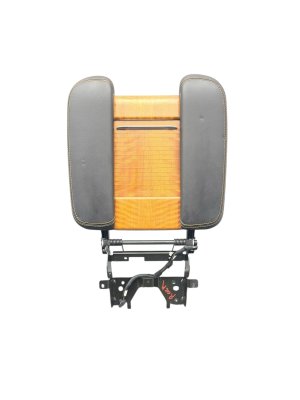 2022-2025 Jeep Wagoneer Orange Center Console Lid with Wood Insert - Rear (Used OEM)