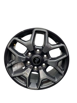 2021-2025 Ford Bronco Gray 17-Inch Double Spoke Machined Charcoal Alloy Wheel (Used OEM)