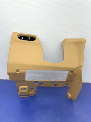 2015-2018 Porsche Macan Beige Lower Dash Cover Panel Trim - Front (Used OEM)