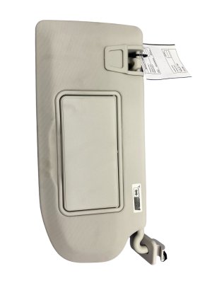 2021-2025 Ford Mustang Mach-E Gray Panoramic Roof Sun Visor - Front, Right (Passenger) (Used OEM)