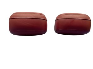 2017-2020 Maserati Levante Red Seat Outer Headrest - Rear, Left (Driver) (Used OEM)