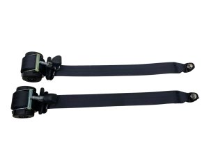 2022-2024 Mitsubishi Outlander Black 3rd Row Seat Belt Assembly Set - Rear, Right (Passenger) (Used OEM)