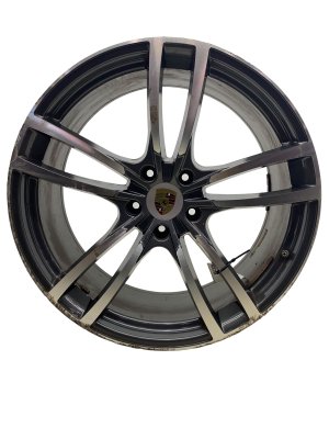 2019-2024 Porsche Cayenne 22x10 10-Double Spoke Alloy Wheel (Used OEM)