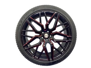 2022-2024 Mitsubishi Outlander Black 22x9 Shift Racing Alloy Wheel (Used OEM)