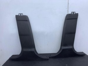 2011-2016 BMW 528i Black Lower B-Pillar Trim Cover Panel Set (Used OEM)