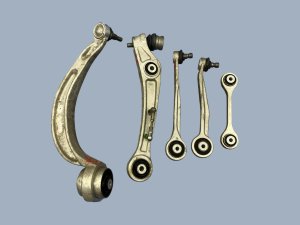 2013-2018 Audi S6 Upper and Lower Control Arm Set - Front, Right (Passenger) (Used OEM)