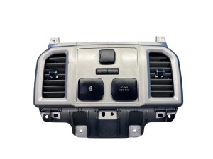 2015-2020 Ford F-150 Java (Brown) Console Trim Panel with Air Vent and USB Charge Port - Rear (Used OEM)