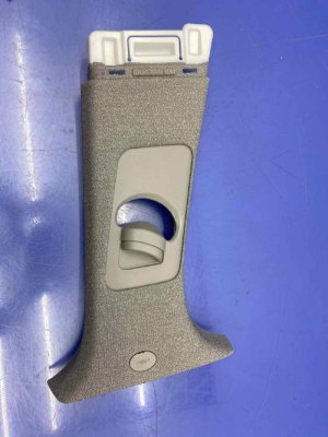 2019-2023 Hyundai Santa Fe Gray Upper B-Pillar Trim Cover Panel - Right (Passenger) (Used OEM)