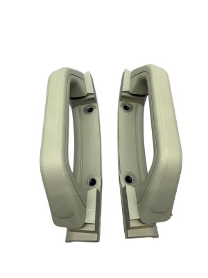 2021-2025 Ford F-150 Gray B-Pillar Grab Bar Handle Set (Used OEM)