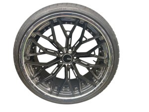 2018-2021 Mercedes-Benz S500 Black 22x9 Azad SLS Gloss Black Lip Rim Wheel (Used OEM)