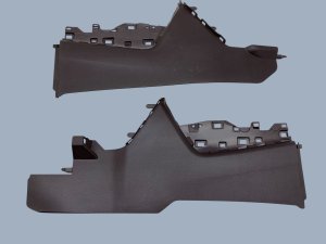 2020-2024 Toyota Highlander Brown Center Console Side Trim Panel Set (Used OEM)