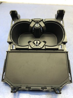 2023-2025 Honda HR-V Black Center Console Dual Cup Holder - Front (Used OEM)