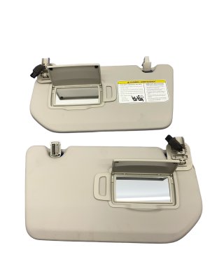 2022-2025 Mitsubishi Outlander Gray Sun Visor without Sunroof - Left (Driver) (Used OEM)