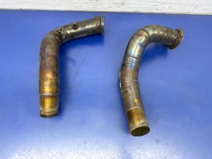 2011-2016 BMW M5 Aftermarket Racing Downpipe Exhaust Pipe (Used OEM)