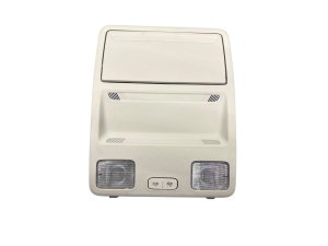 OEM Gray Overhead Roof Console with Dome Light for 2022-2025 Ford - Front (OEM)