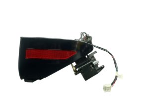  Tesla Model x Taillight Charging Door Reflector with Bracket - Rear (Used OEM)