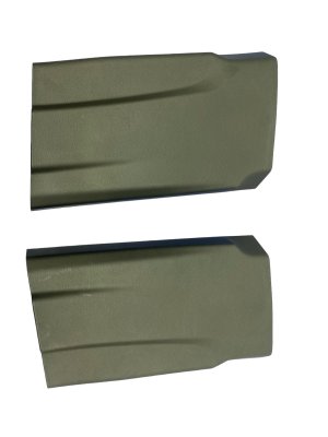 2023-2025 Dodge Hornet Black Lower B-Pillar Trim Cover Set (Used OEM)