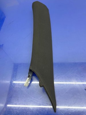 2017-2023 Porsche Panamera Black A-Pillar Trim Cover Panel - Left (Driver) (Used OEM)