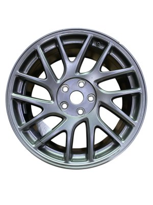  Tesla Model 3 Gray 18x8.5 7 V-Spoke Gray Alloy Wheel (Used OEM)