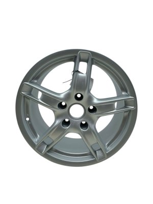 2005-2008 Porsche Boxster Silver Painted Alloy Wheel - Front (Used OEM)
