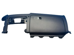 2020-2025 Hyundai Palisade Black Dash Glove Box Storage Compartment with Trim Panel - Front (Used OEM)