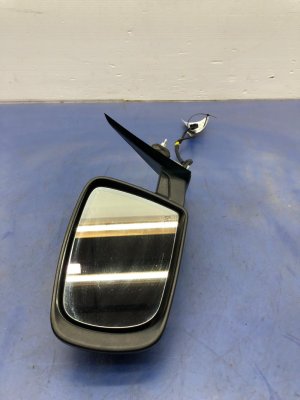 2014-2016 Maserati Quattroporte Black Power Heated Door/Side View Mirror - Front, Left (Driver) (Used OEM)