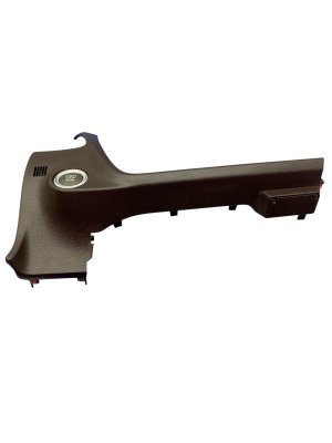 2016-2022 Lexus RX450h Brown Lower Dash Knee Trim Panel with Start Stop Ignition Switch - Front (Used OEM)