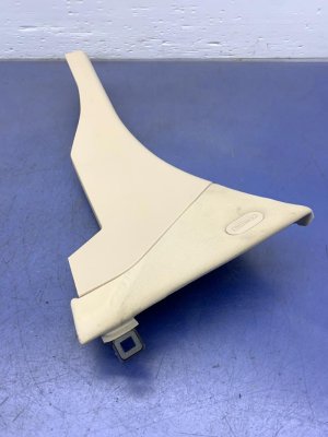 2014-2019 Maserati Ghibli Tan Lower C-Pillar Trim Cover Panel - Rear, Right (Passenger) (Used OEM)