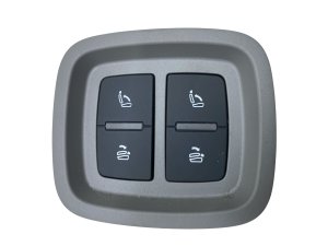 2017-2025 Audi Q7 Gray Seat Fold Down Switch Set - Rear (Used OEM)