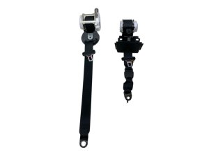 2024-2025 Toyota Tacoma Black Outer and Center Seat Belt Assembly Set - Rear (Used OEM)
