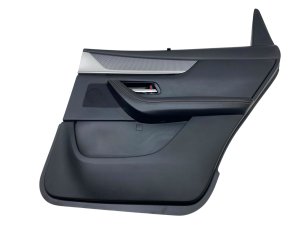 2025 Mazda CX-70 Black Door Interior Trim Panel with Sun Shade - Rear, Right (Passenger) (Used OEM)