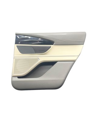 2024-2025 Lincoln Nautilus Tan Door Interior Trim Panel - Rear, Right (Passenger) (Used OEM)