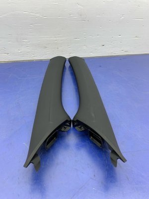2022-2025 Hyundai Santa Cruz Black A-Pillar Trim Cover Panel Set - Front (Used OEM)