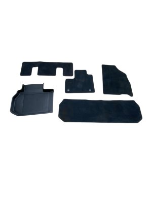 2025-2026 Buick Enclave Front and Rear Carpet and All-Weather Rubber Floor Mat Set (Used OEM)
