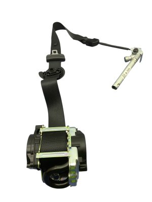 2023-2024 Fisker Ocean Black Seat Belt Assembly with Pretensioner - Front, Right (Passenger) (Used OEM)