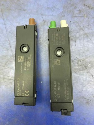 2015-2020 Mercedes-Benz C280 Radio Antenna Amplifier and Noise Filter Module Set (Used OEM)