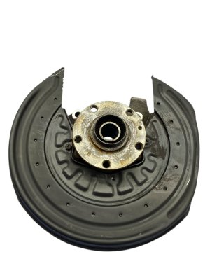 2004-2006 Volkswagen Phaeton Spindle Knuckle Wheel Hub Assembly - Rear, Left (Driver) (Used OEM)
